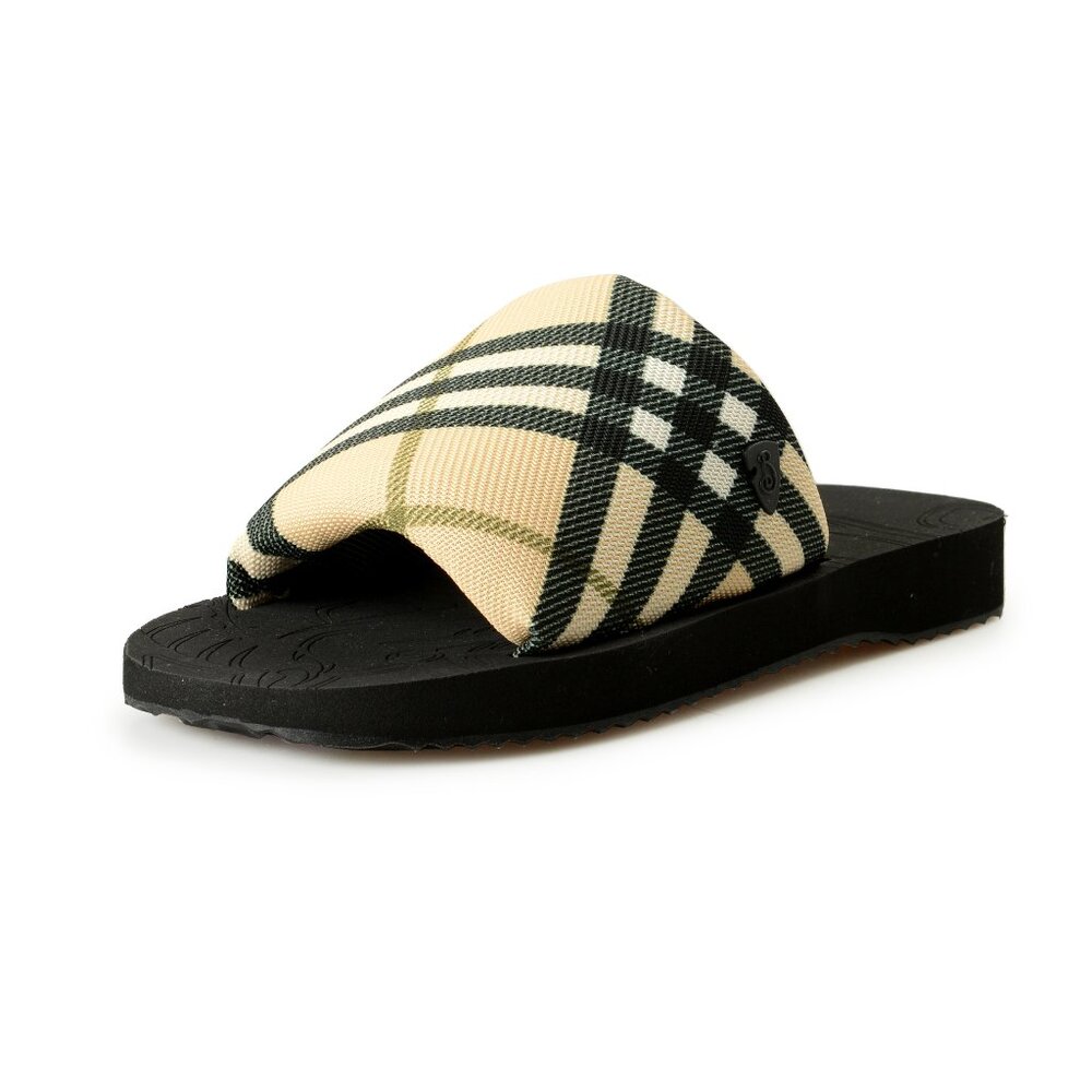 Burberry Men's "Trek Slide CHK" Sandals Flip Flop Shoes US 8 EUR 41 - Picture 1 of 8